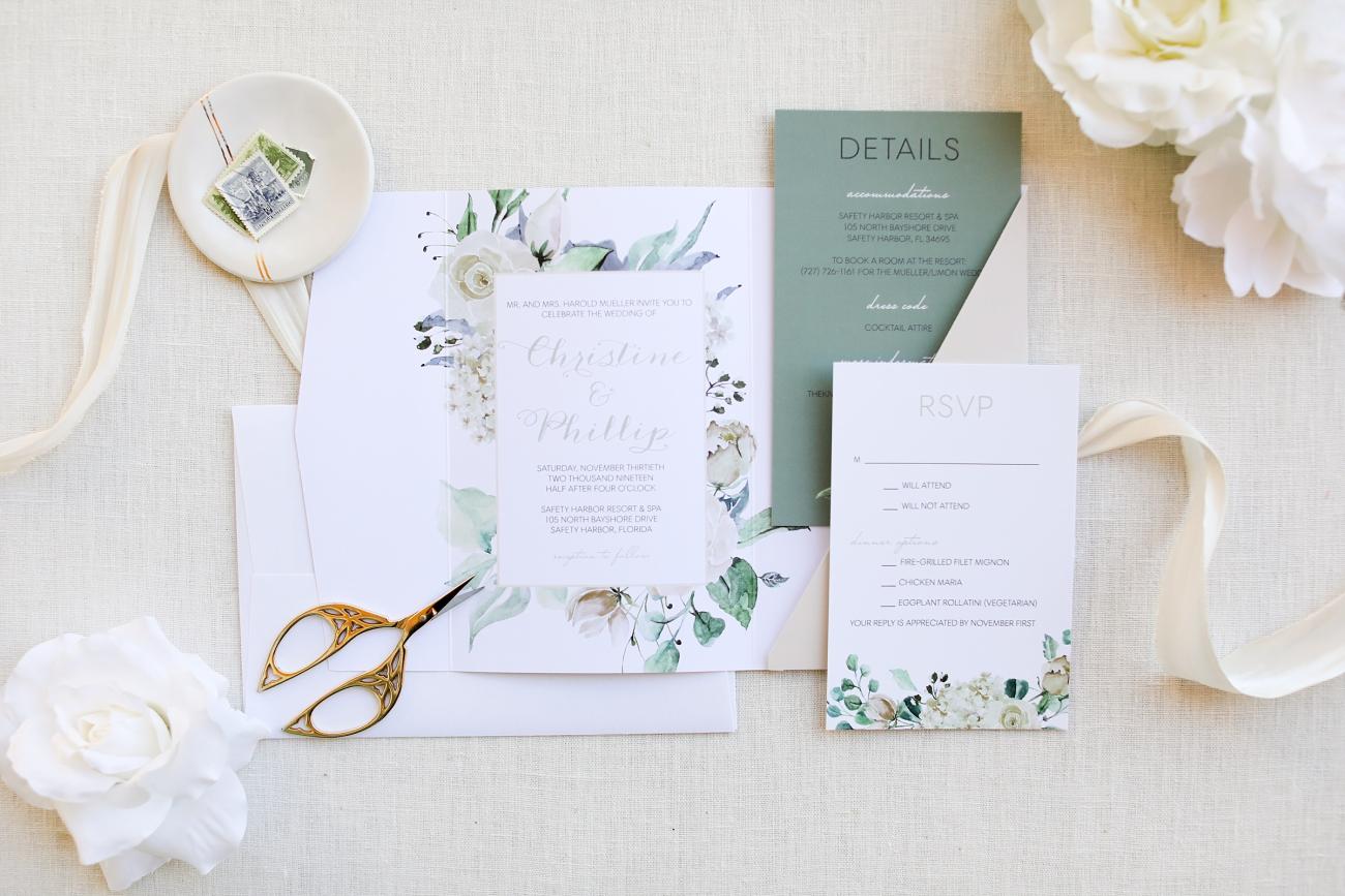 tampa bay wedding details