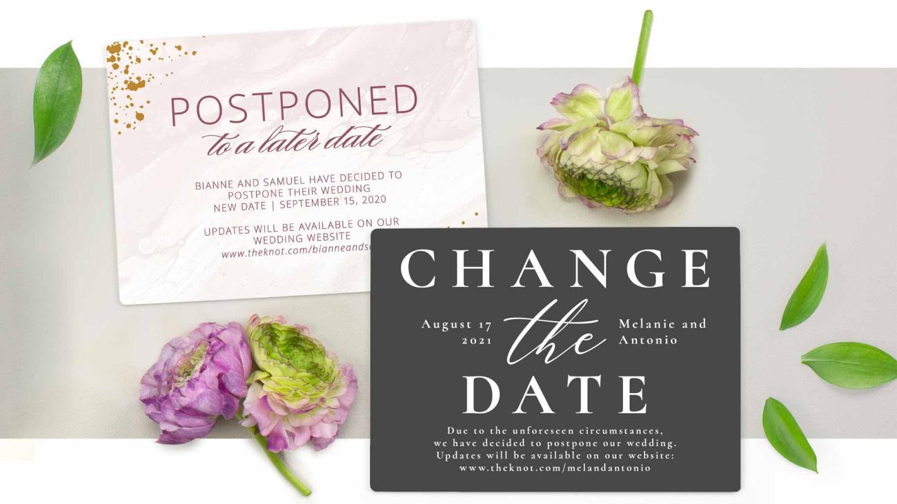 change the date cards