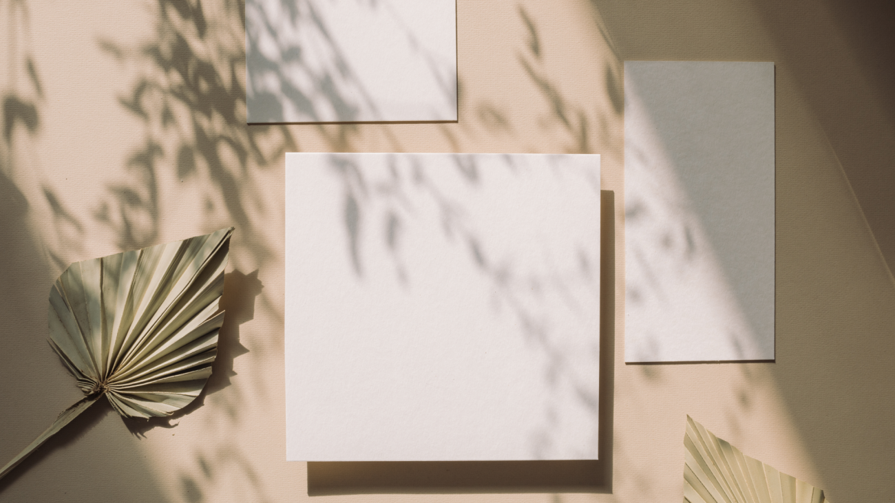 a wedding stationery mockup for wedding invitations