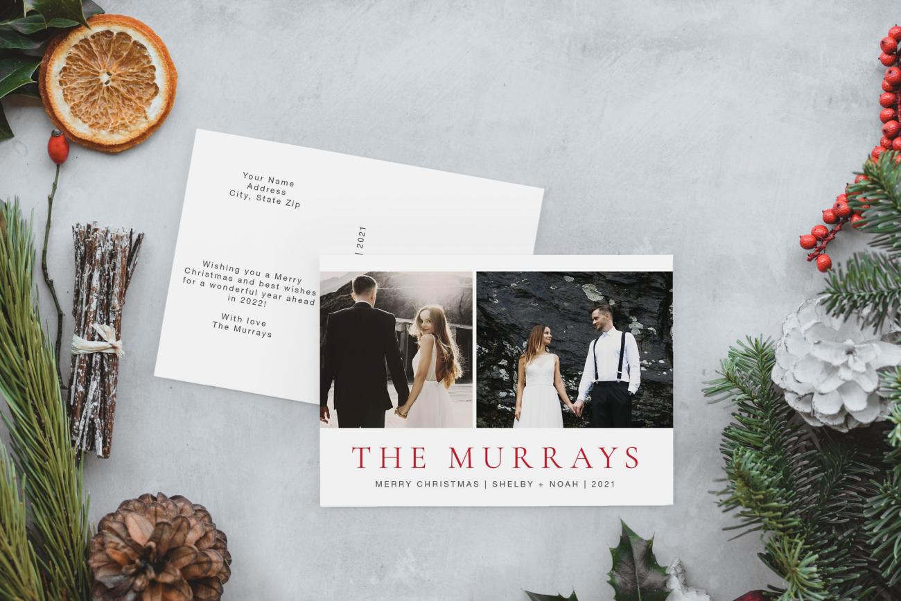 Christmas Postcards to save money