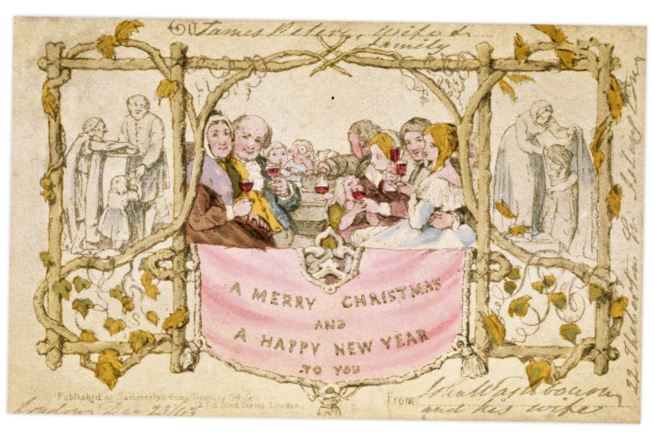 The first ever Christmas Card