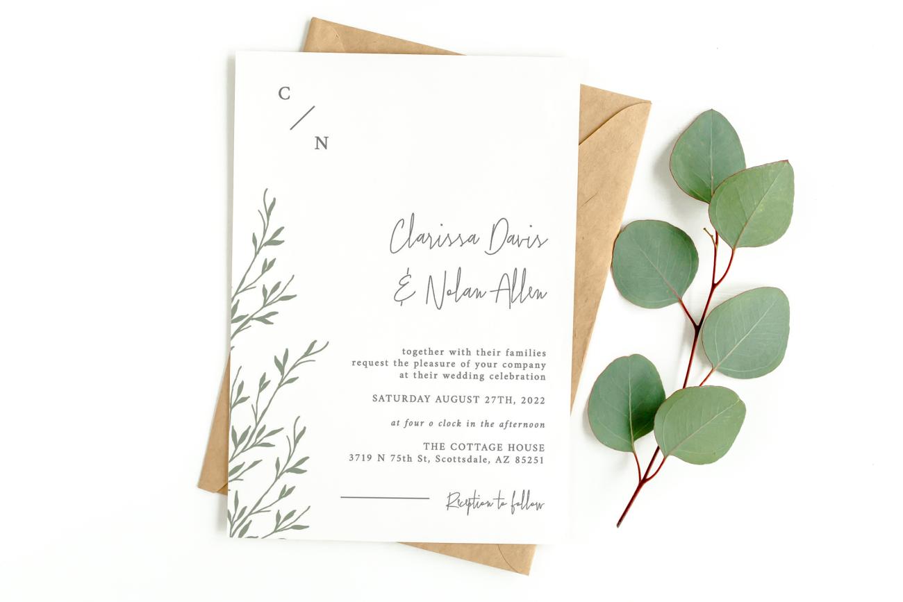 wedding invitation budget