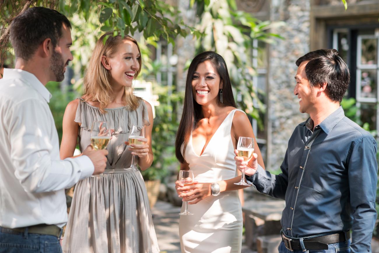 Wedding Guest etiquette enjoying a wedding