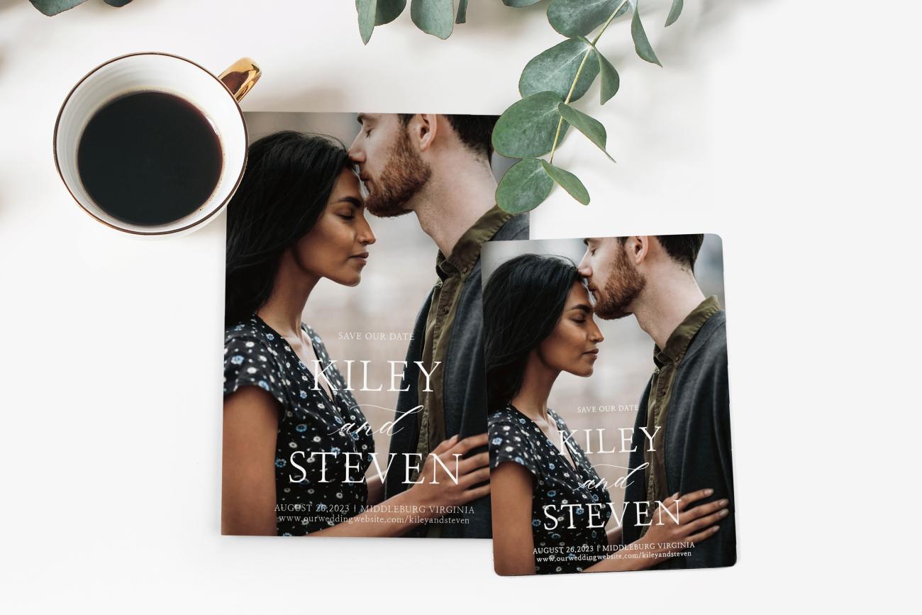 Save the Date Card vs Magnet