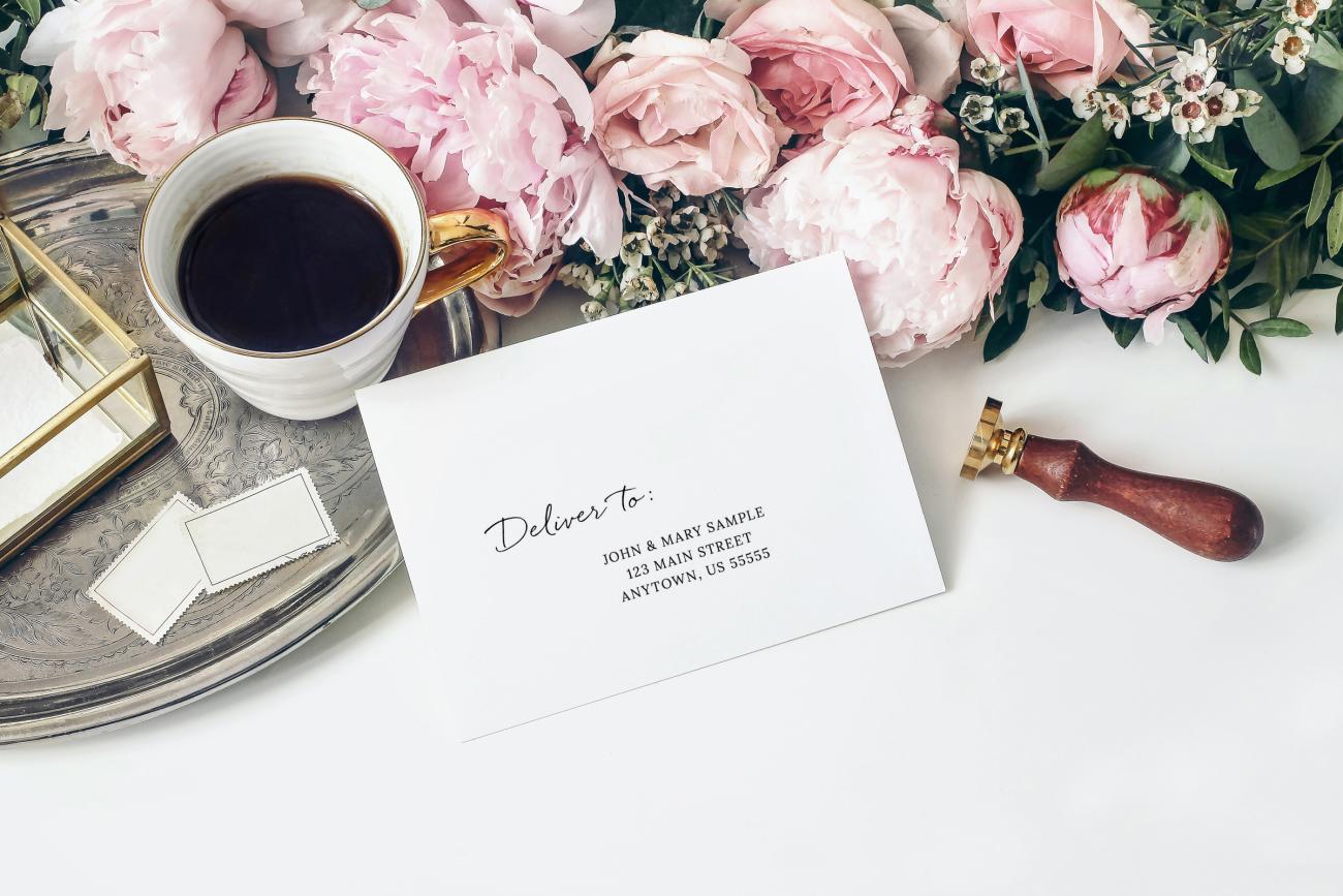 Envelope for Wedding Invitations
