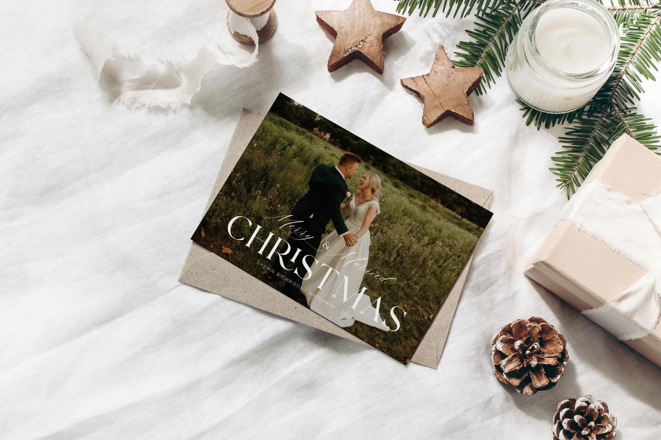 Christmas Cards for Newlyweds