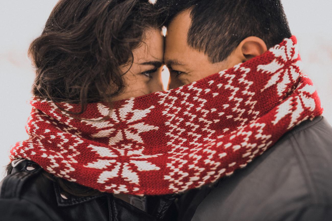 Engagement Photo Idea Cute Close up