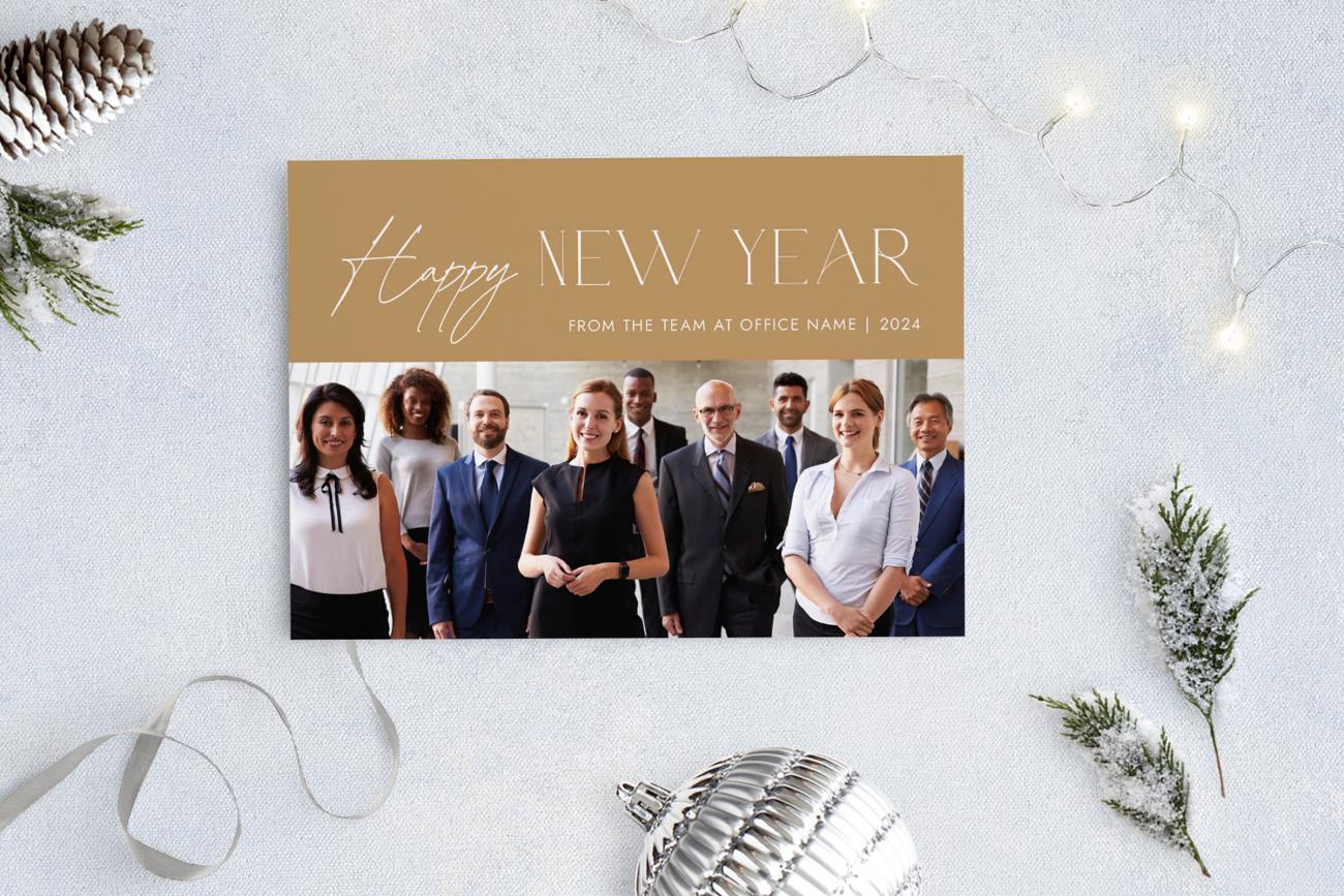 New Year Photo Cards