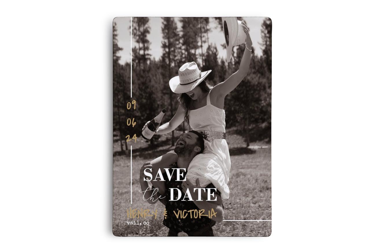 Truly Award 10 Western Save the Date