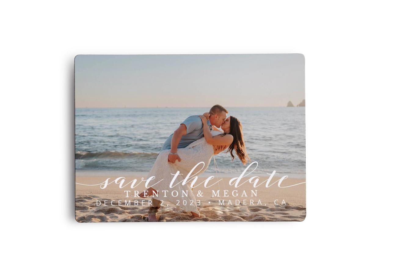 Truly Award 14 Kiss Save the Date Magnet