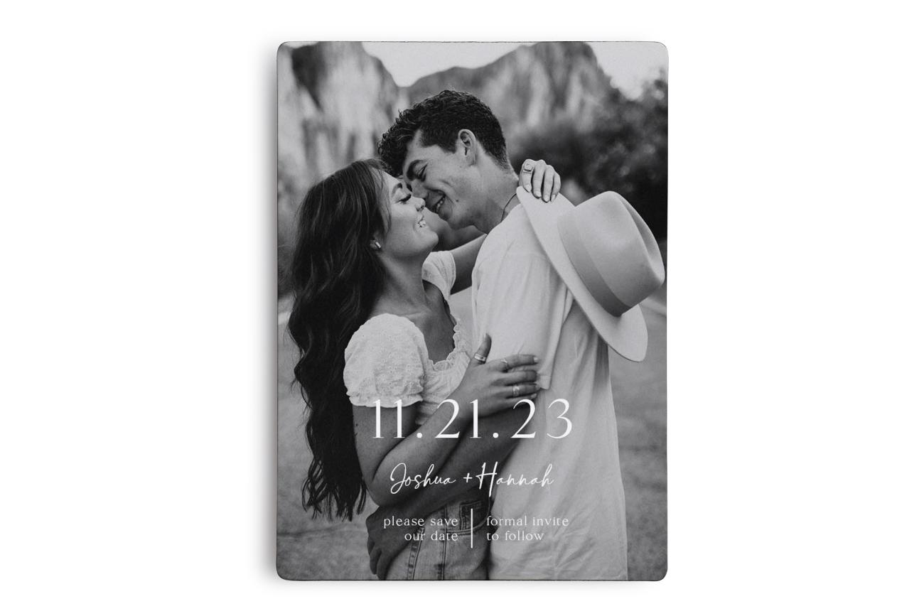 Truly Award 20 Almost Kiss Save the Date Magnet