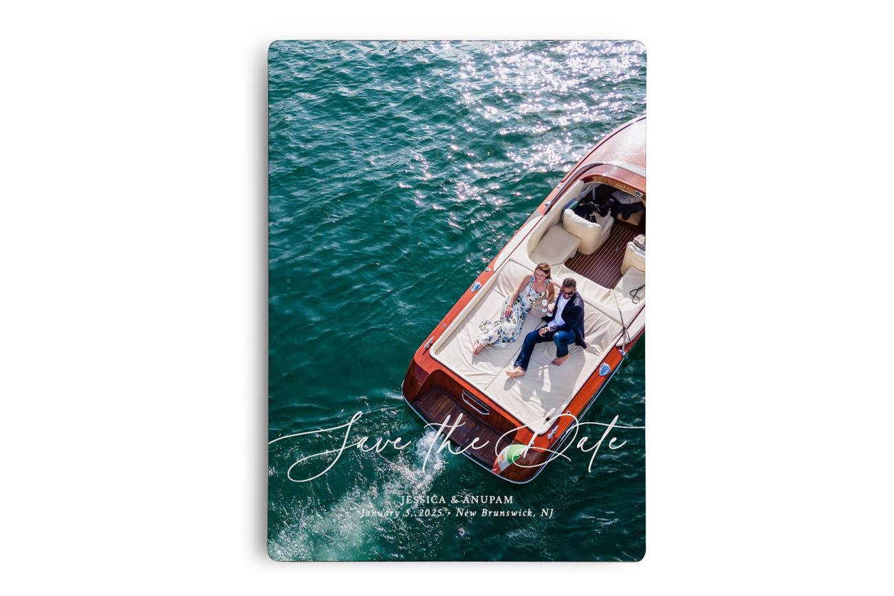 Truly Award 3 On a Boat Save the Date