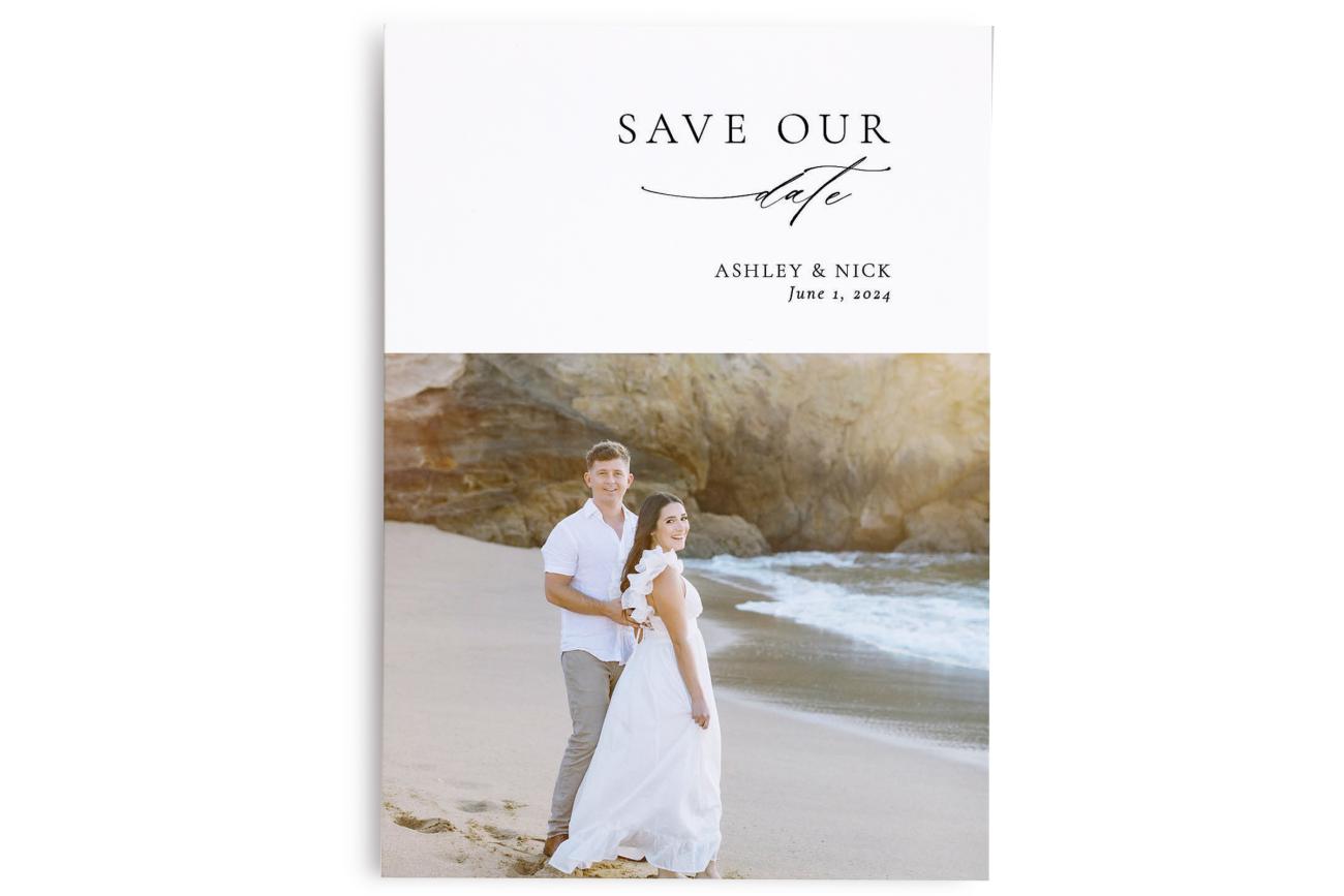 Truly Award 6 Beach Save the Date