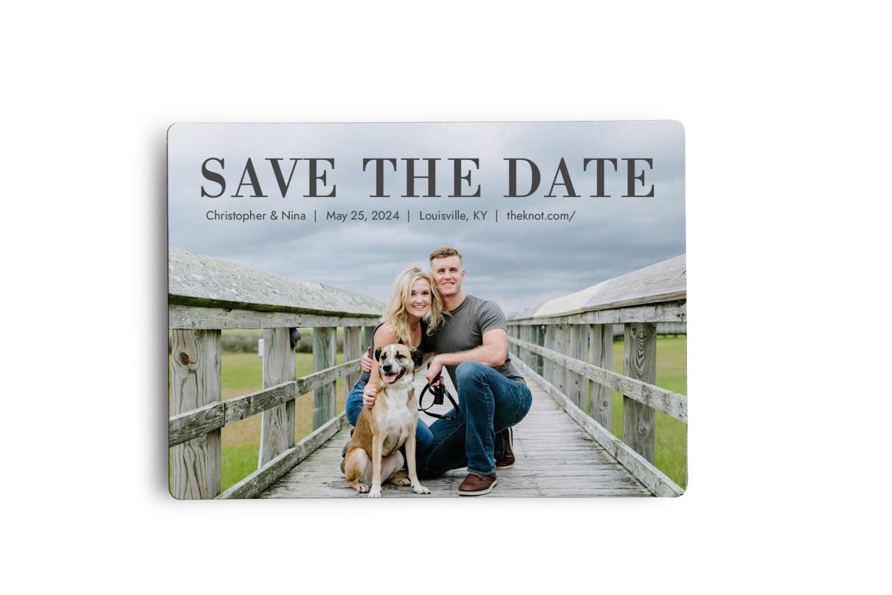 Truly Award 9 Adorable Puppies on a Save the Date