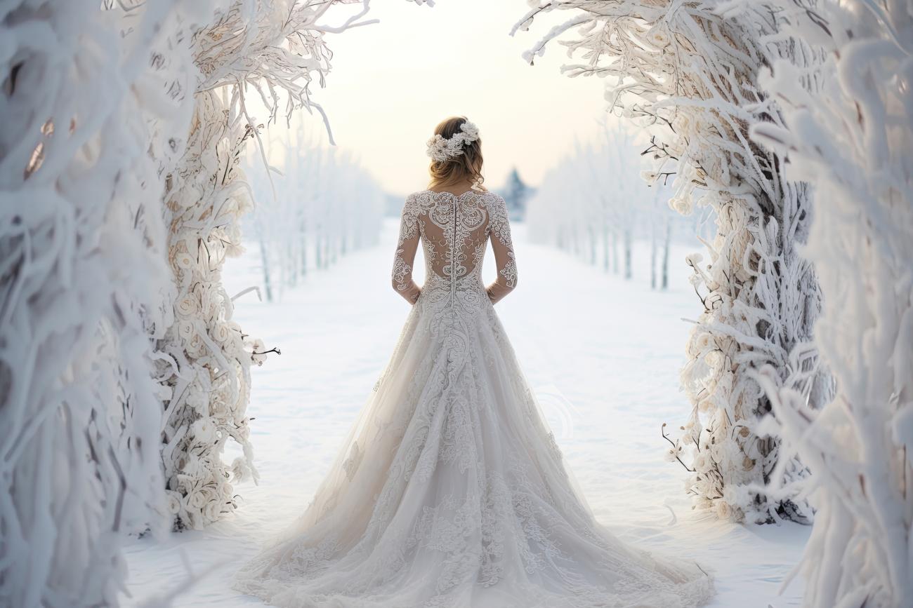 Dramatic Winter Wedding Ideas