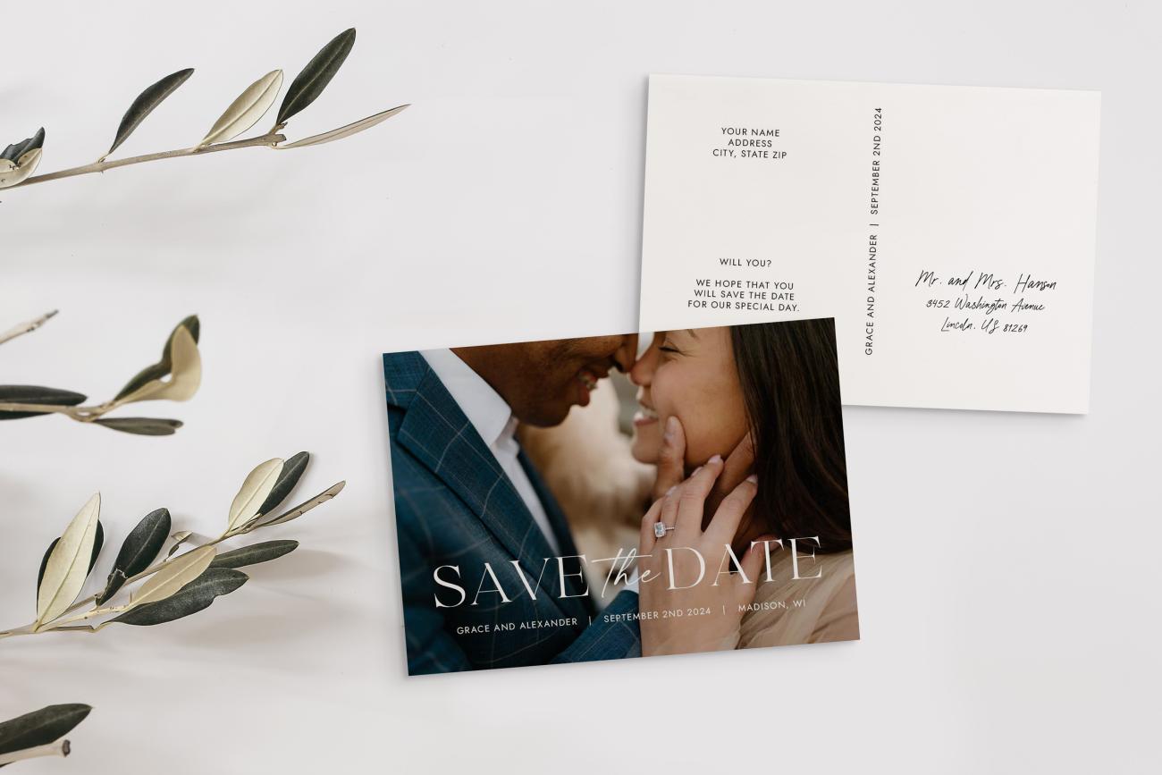 Postcard Save the Date