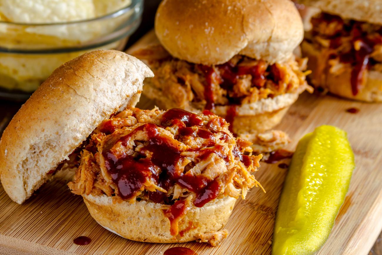 Grad Party Food - Pork Sandwiches