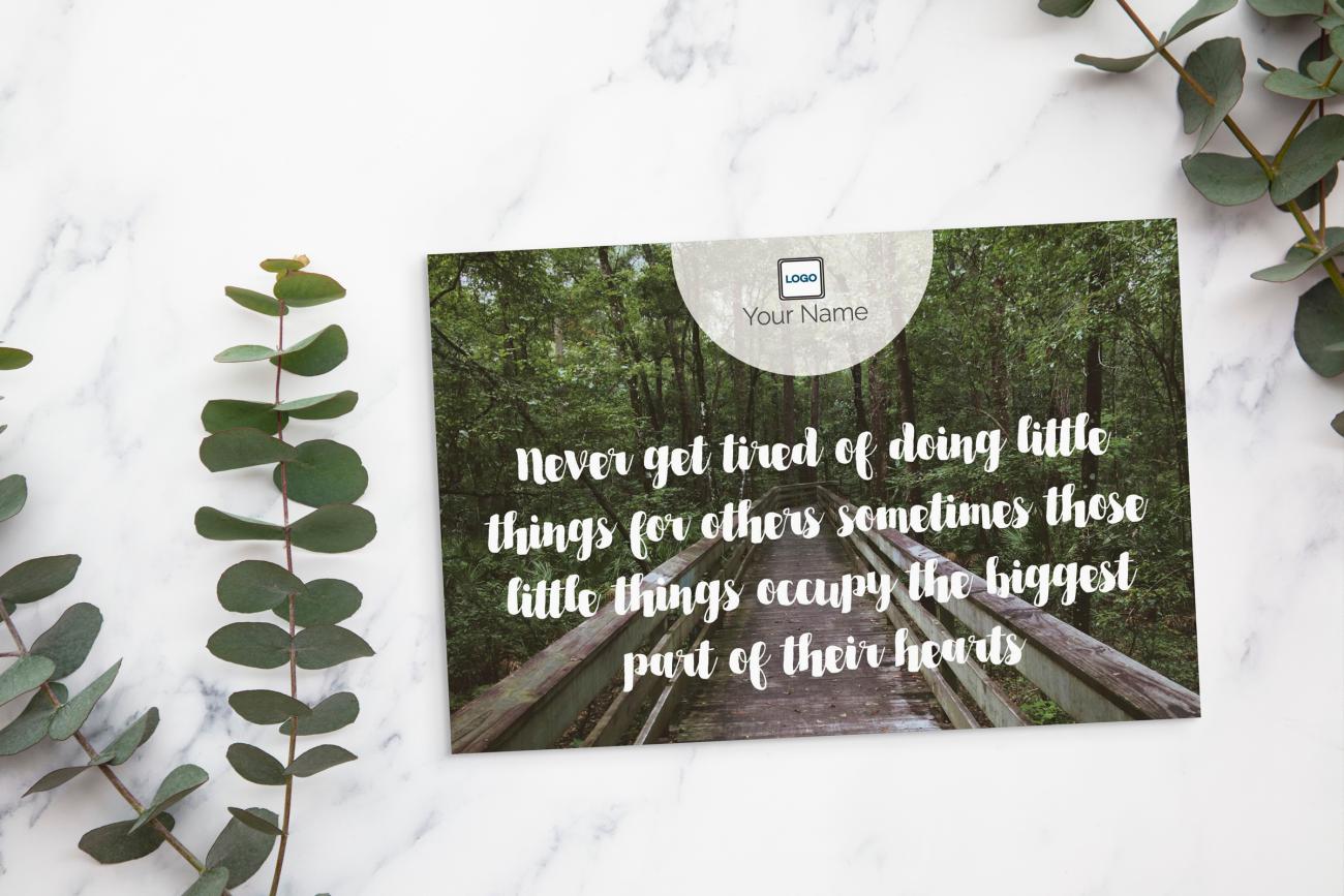 Marketing Idea for March - Marketing Postcards