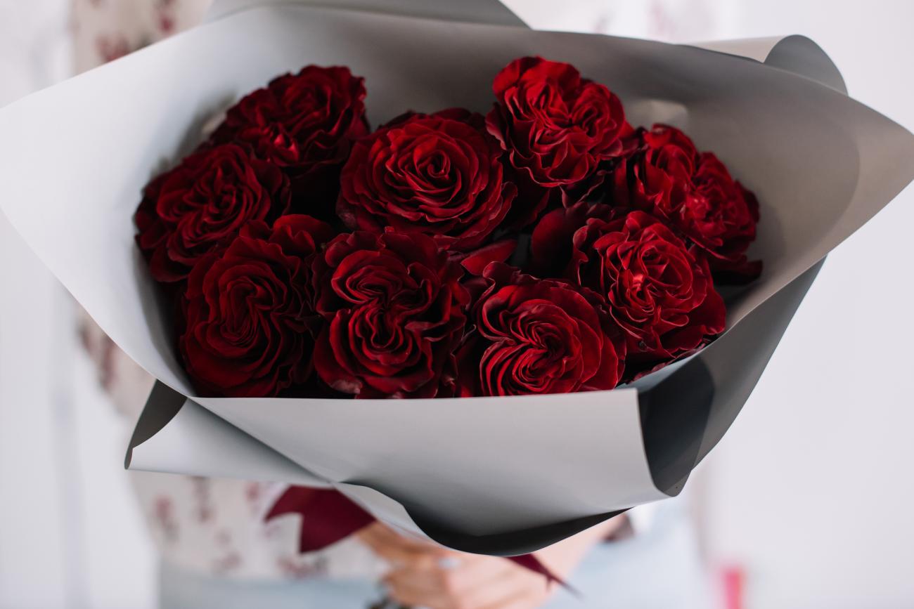 Red Monochromatic Bouquet