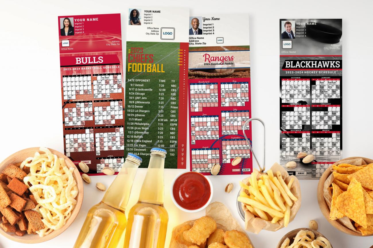 Sports Calendars for Real Estate Marketing