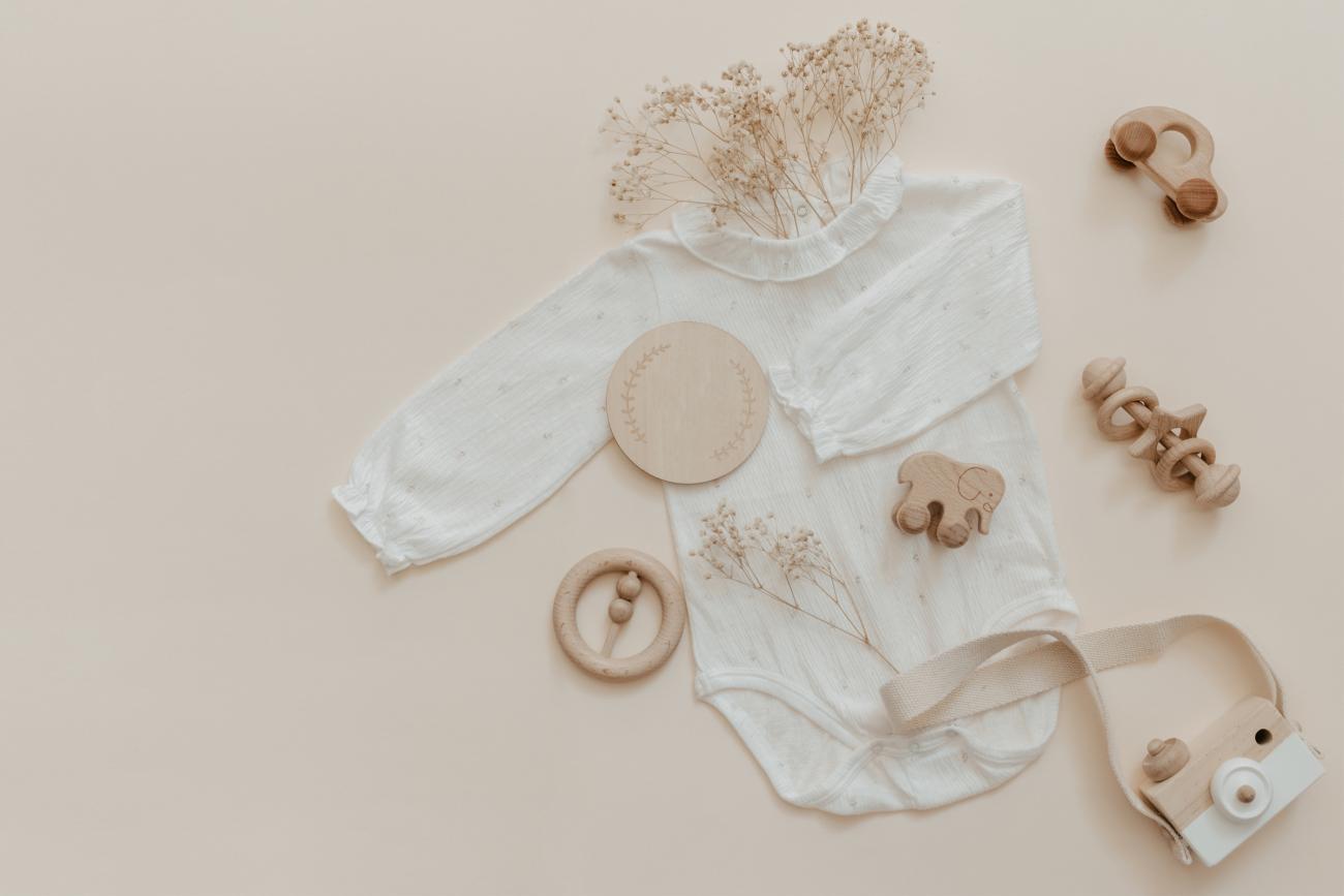 Cute baby items for a Nesting Party