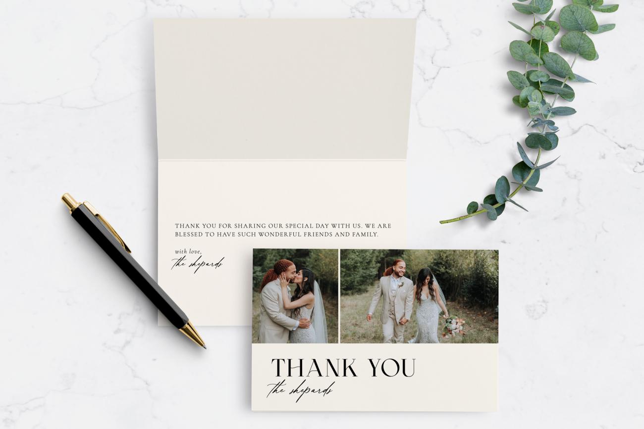 Thank You Photo Card