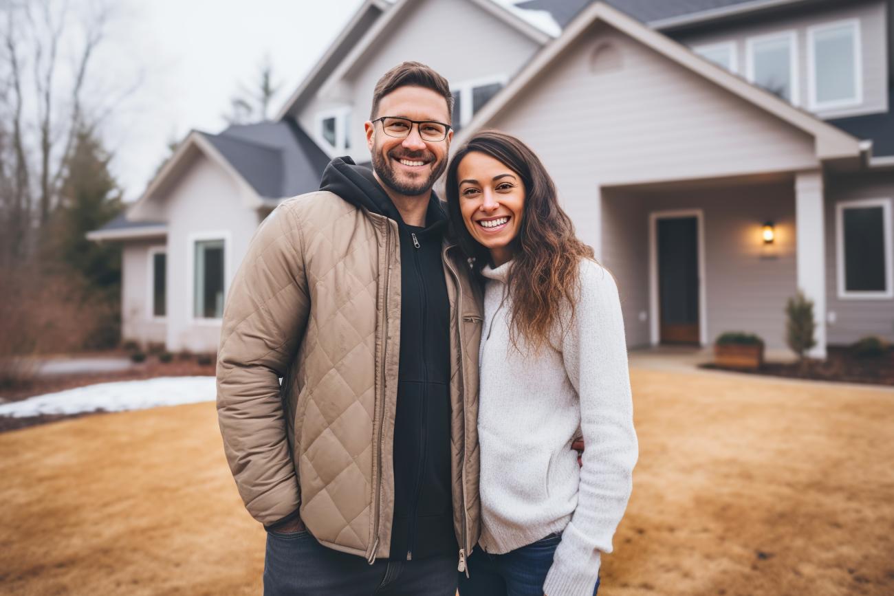 Thank You Photo - New homeowners