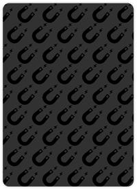 Back of a Save the Date - Magnet