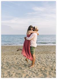 Back of a Save the Date - One Great Photo