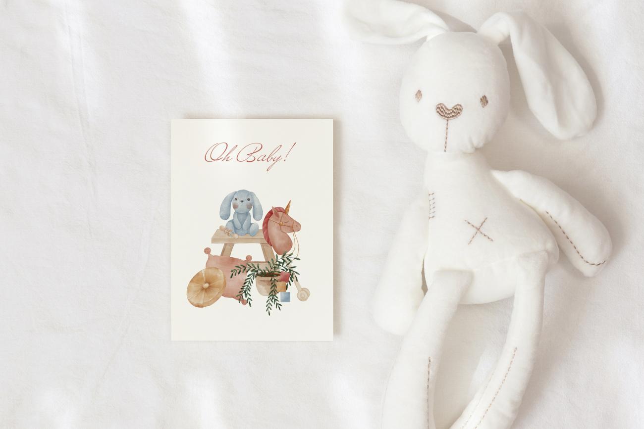 Card for a Baby Shower