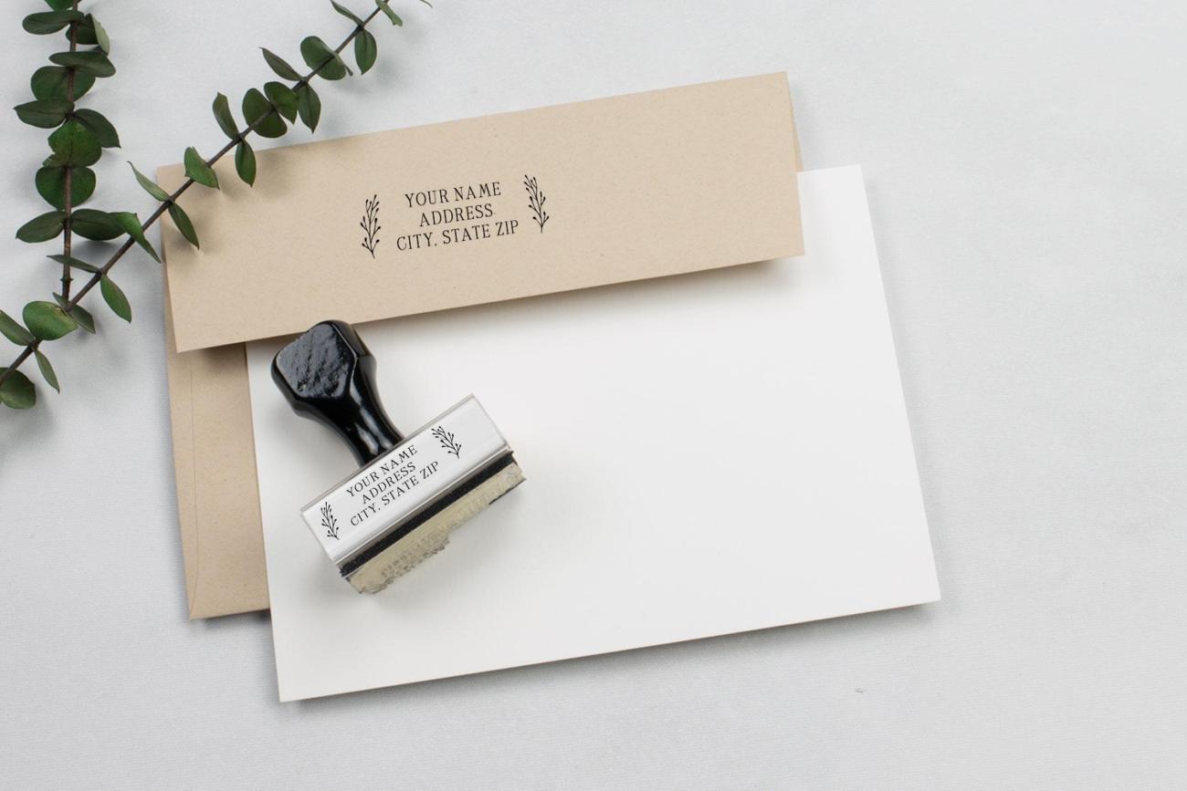 Address Stamp as a Client Gift