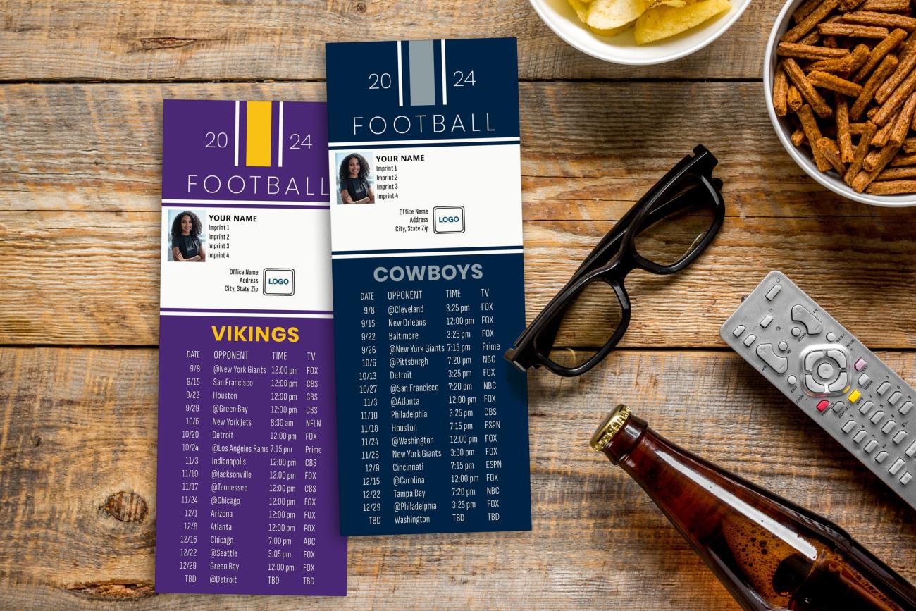 NFL Football Calendar for connection 