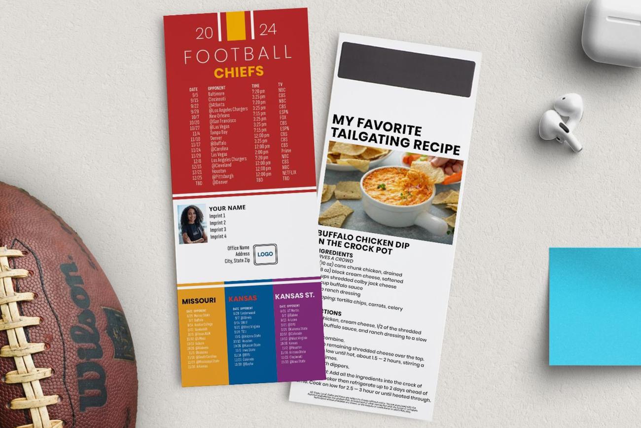 August Marketing Idea - Football Schedules