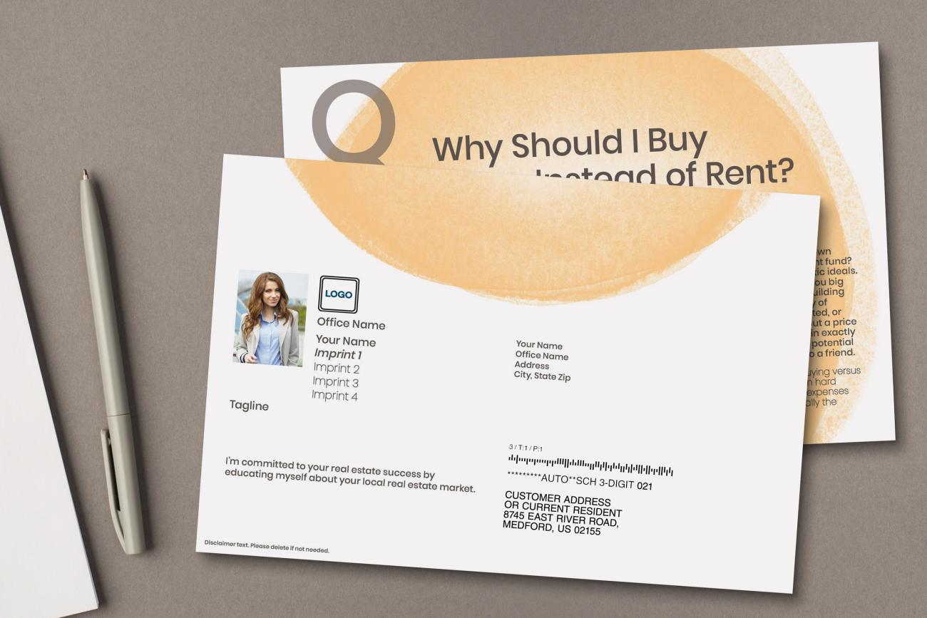 Real Estate Expert Postcard