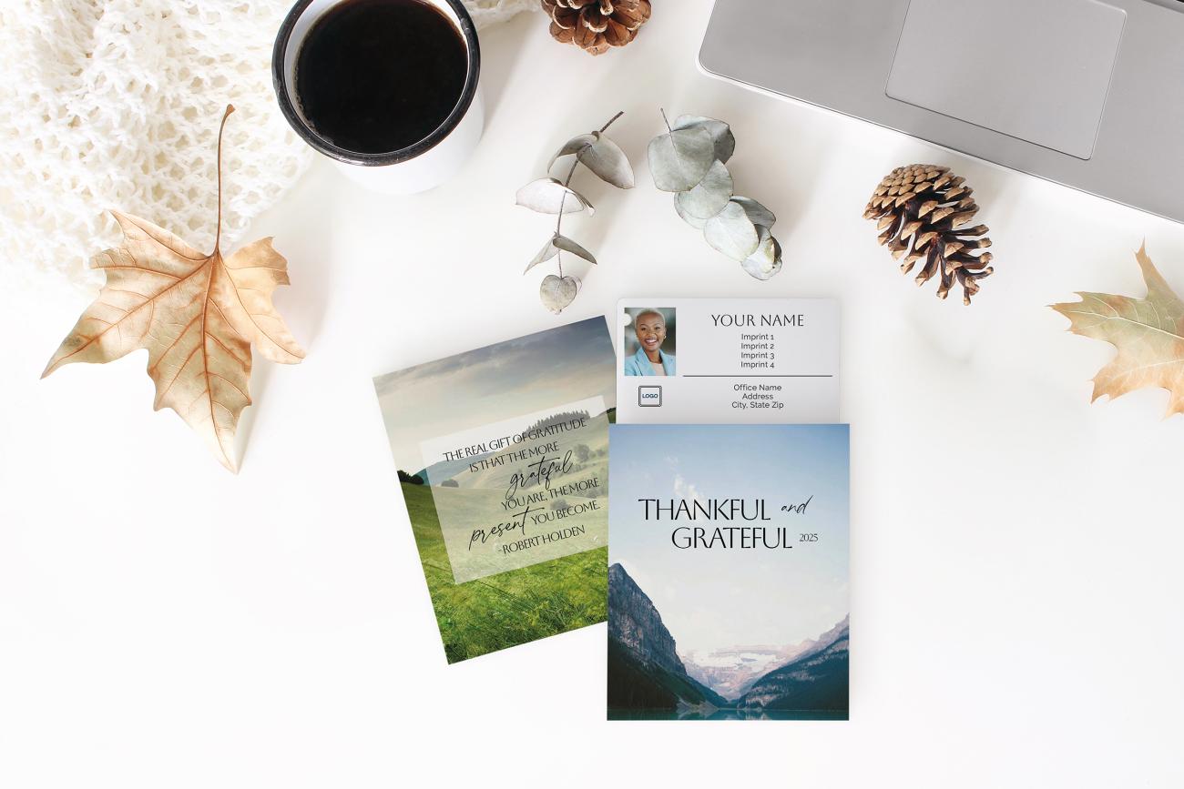 2025 Thankful and Grateful Calendar