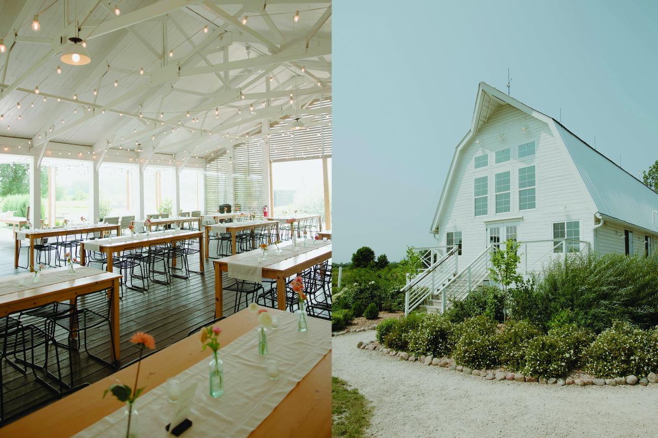 Dreamy Barn Dowsed in White