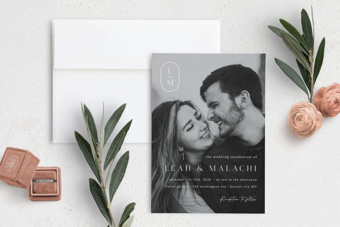  Photo Wedding Invitations