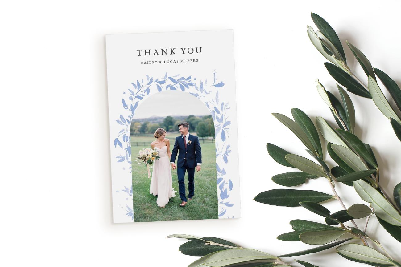Soft Botanics Thank You cards