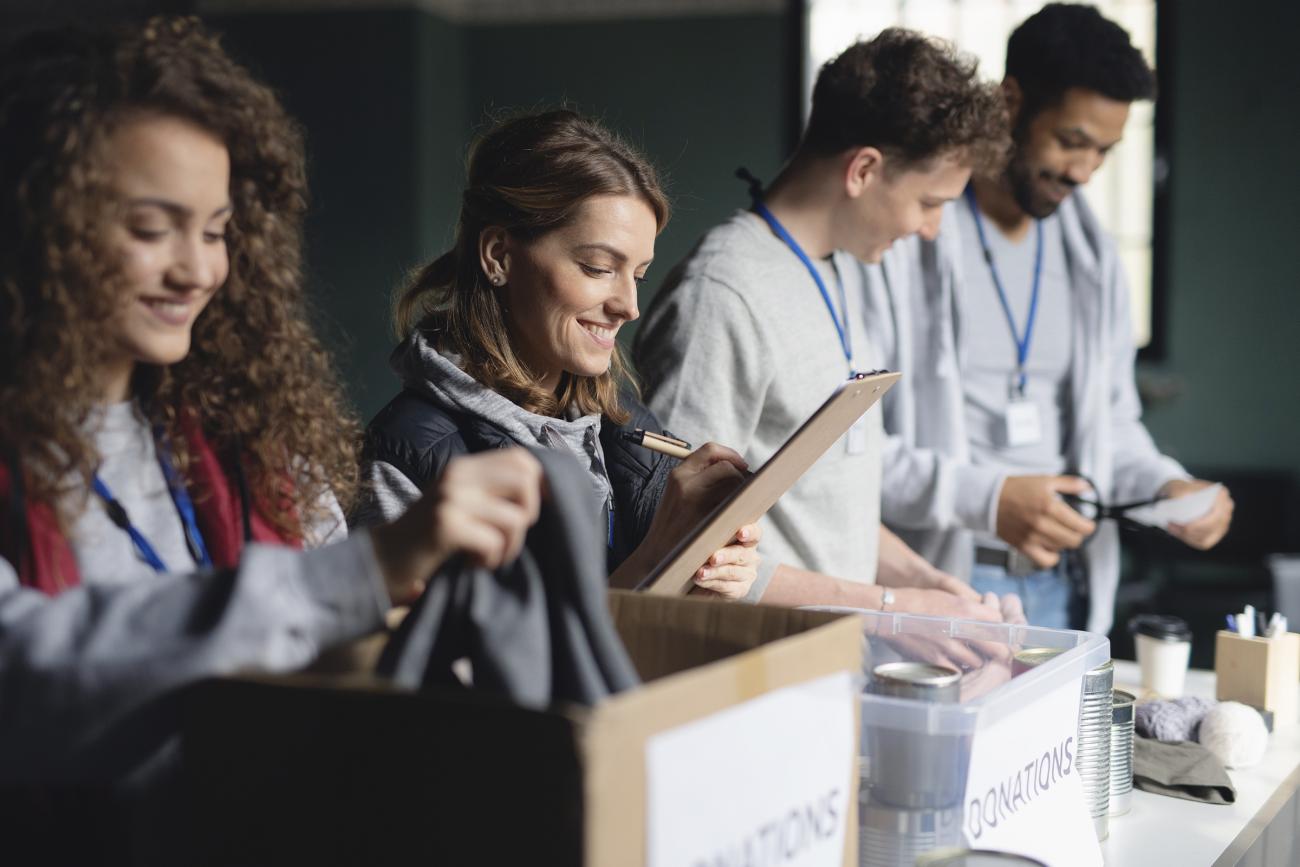 Connect Via Volunteering