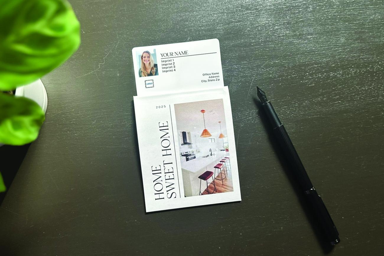 Home Sweet Home Tear-Off Calendar for Clients
