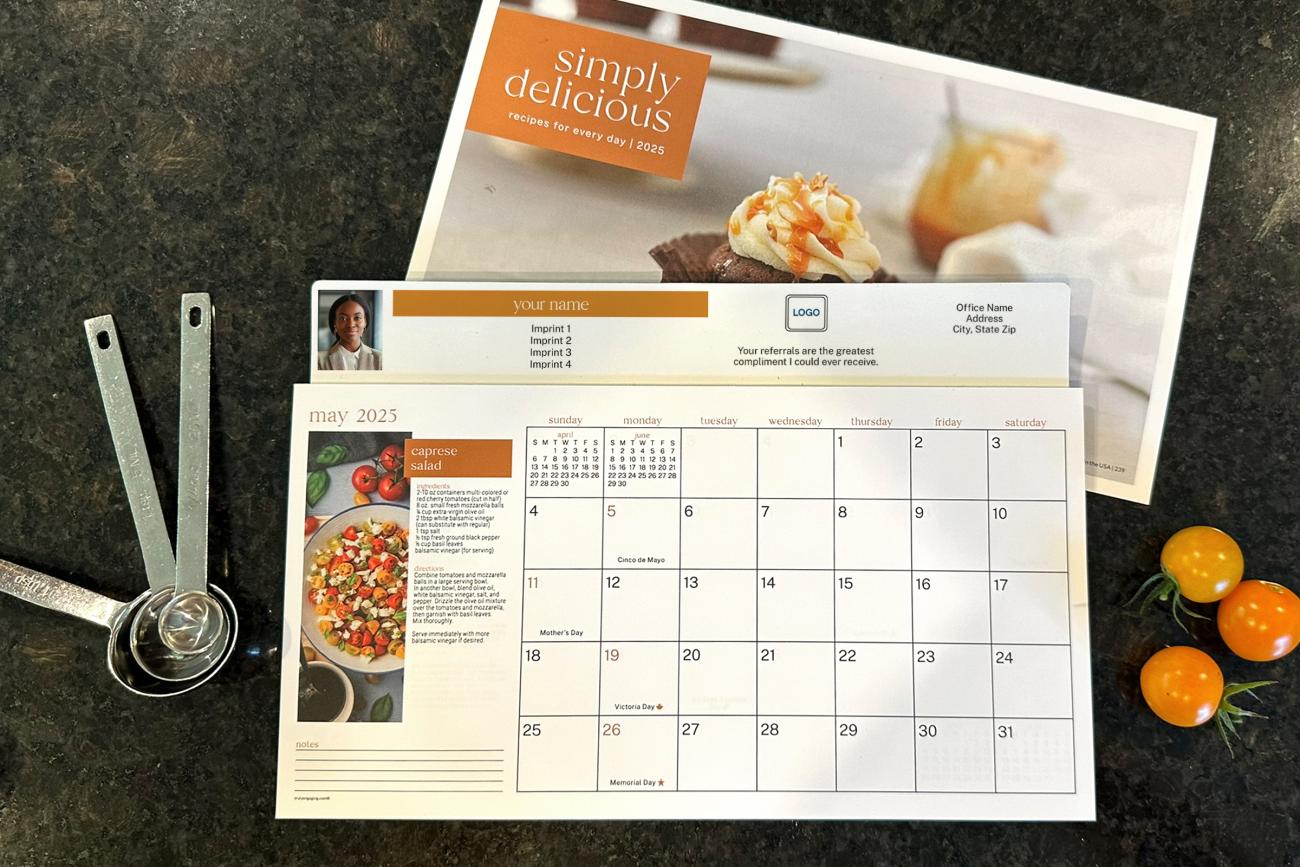 Magnetic Recipe Calendar Planners