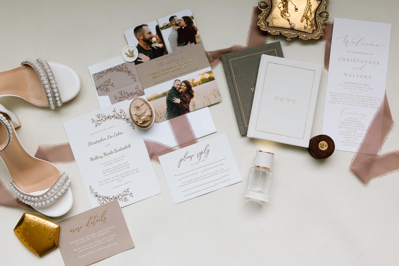 Falling for Spring Wedding Stationery