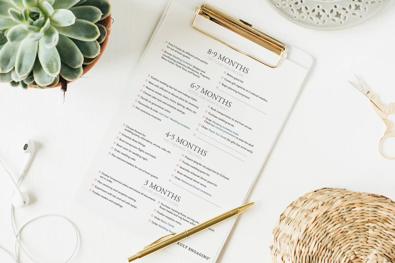 Get a Wedding Planning Checklist