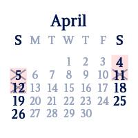 Choosing April 2026 as a wedding date