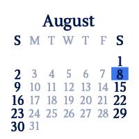 Choosing August 2026 as a wedding date