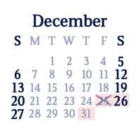 Choosing December 2026 as a wedding date