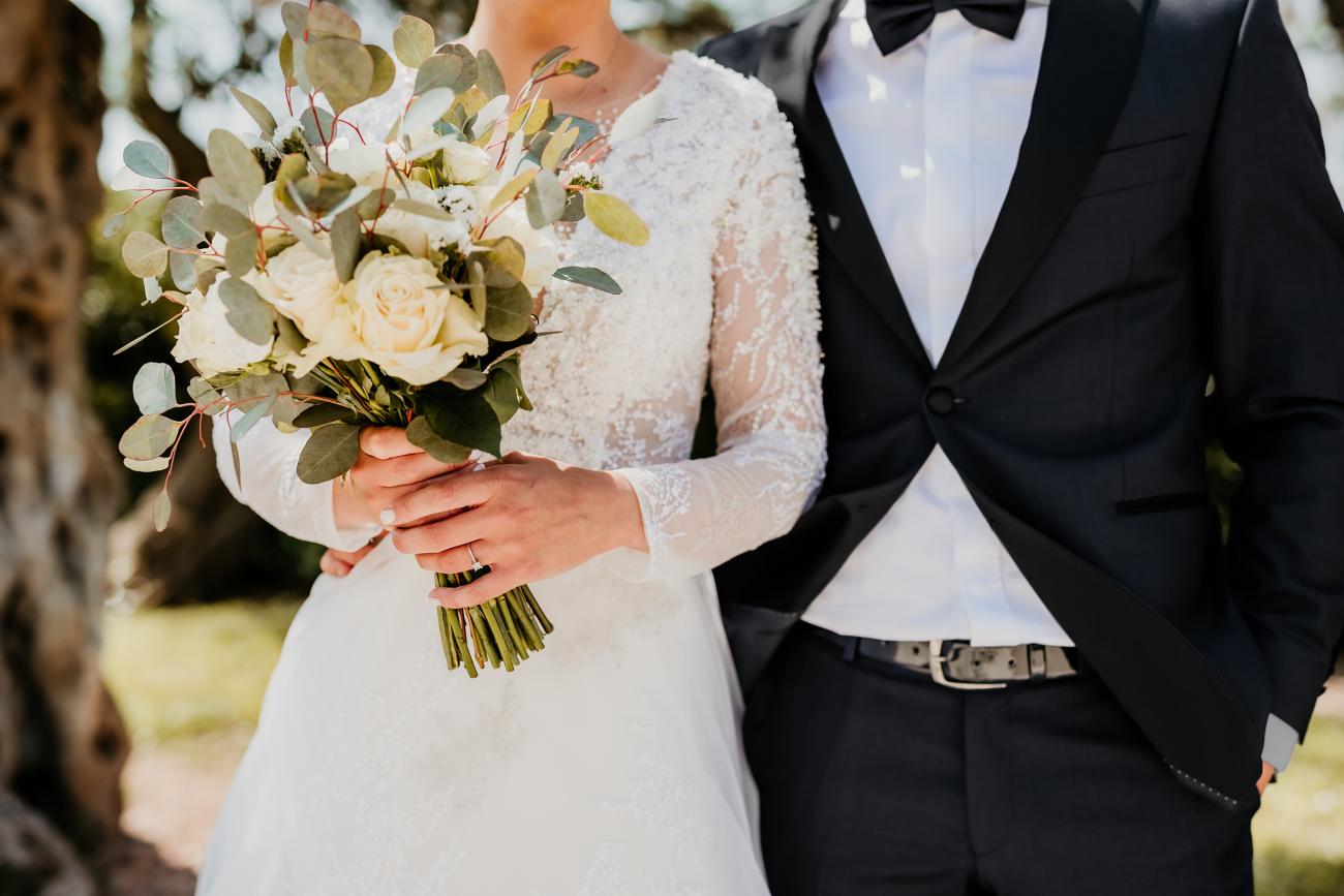 Black and White Wedding Inspiration Style
