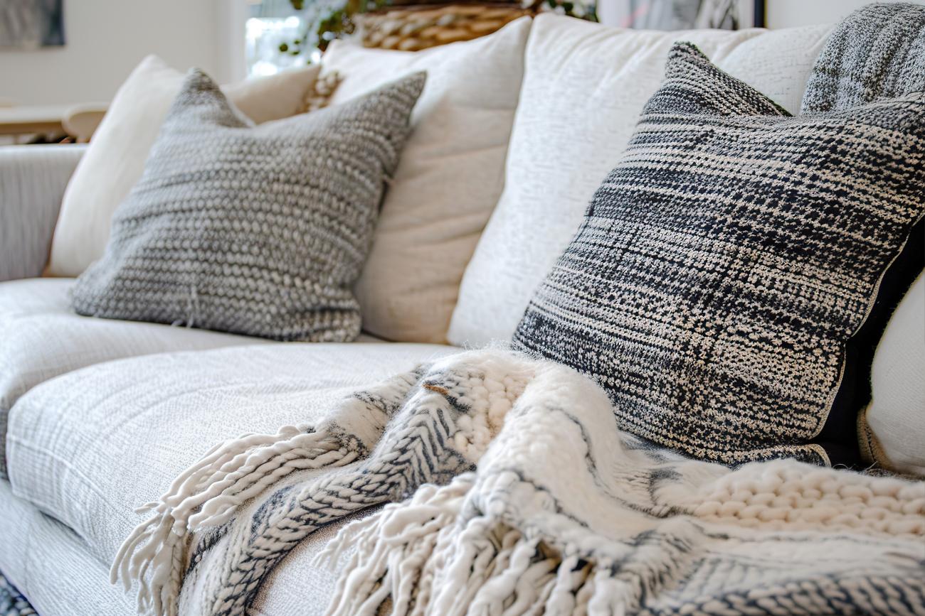 Cozy Winter Decor with texuture