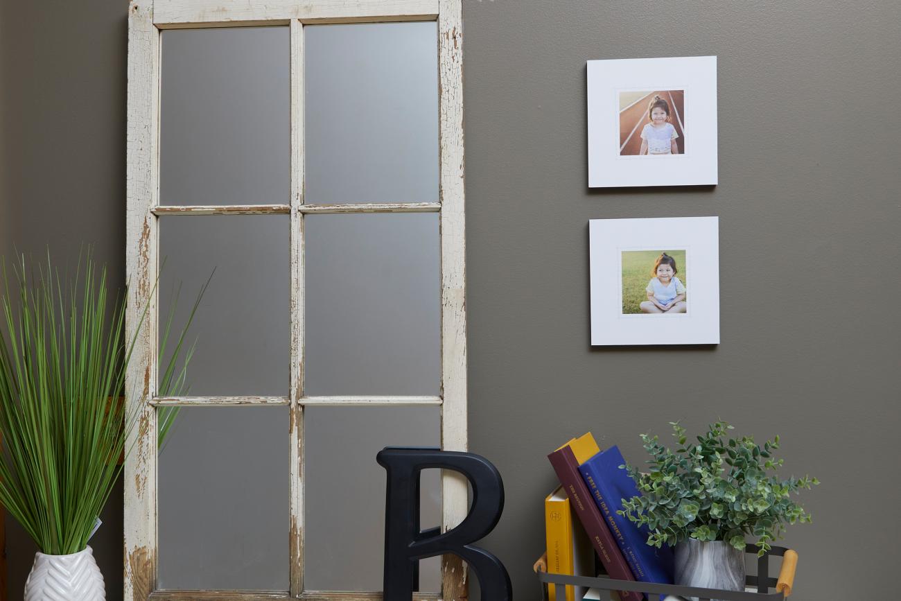 Photo Tile in Hallway Nook