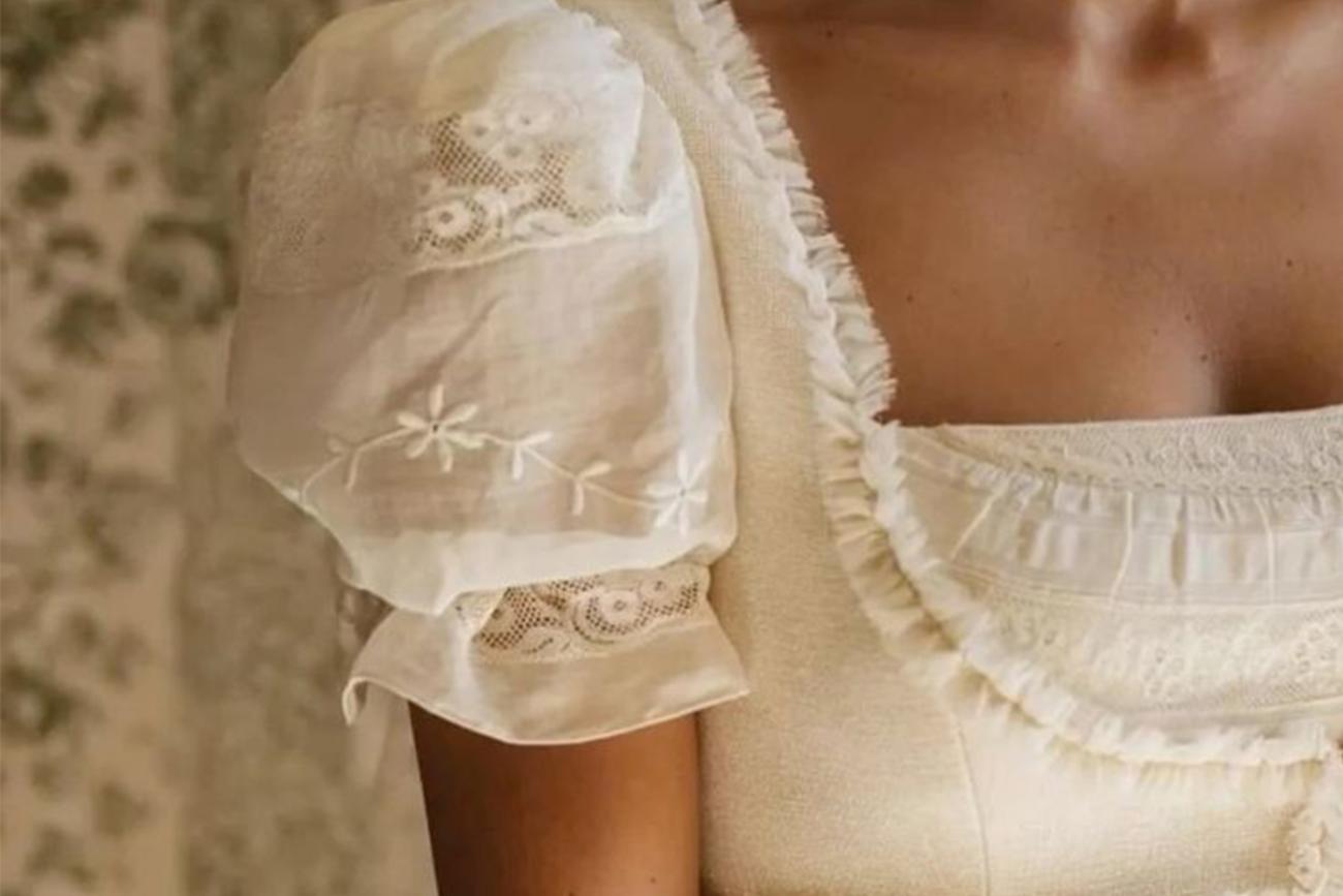 Bridgerton-inspired Wedding Dress